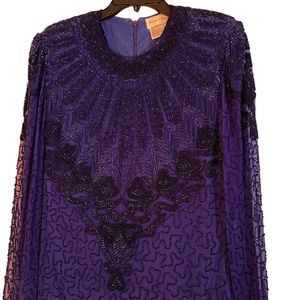 Avani beaded formal dress